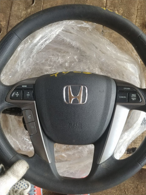 Подушка безопасности airbag в руль водительская Honda Pilot J35Z4 77810SZAA81ZA 00-00007165