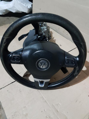 Руль (голый) кожа Volkswagen Passat B7 2.5 1.8 USA 2011-2015 56141909181U 00-00001894