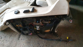 Кожаный салон бежевый Volkswagen Passat B7 2.5 USA CBUA 2011-2015 561881805SOQU 561885405AQUFG 561881806AHOQU