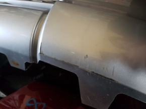 Бампер задний голый рестайлинг без фаркопа FORD FLEX 2009-2019 DA8Z17K835SPTM