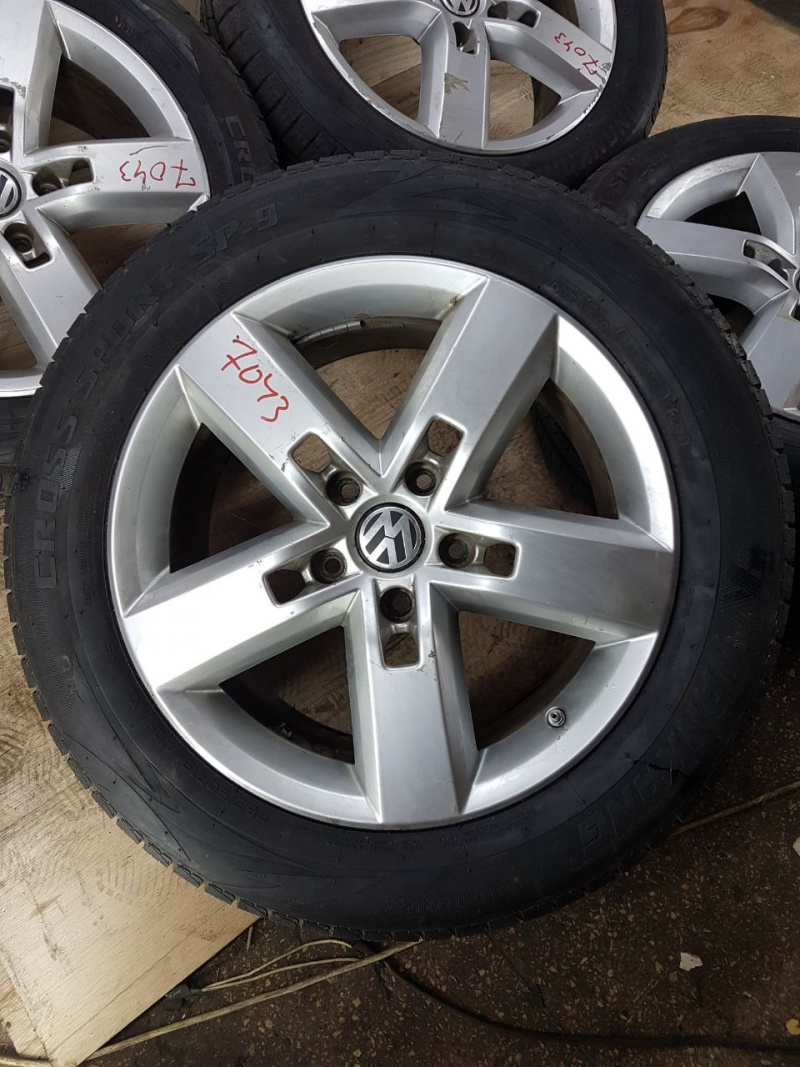 Комплект дисков Cali R19*8.5 5*130 ET59 Volkswagen Touareg 7P6601025D