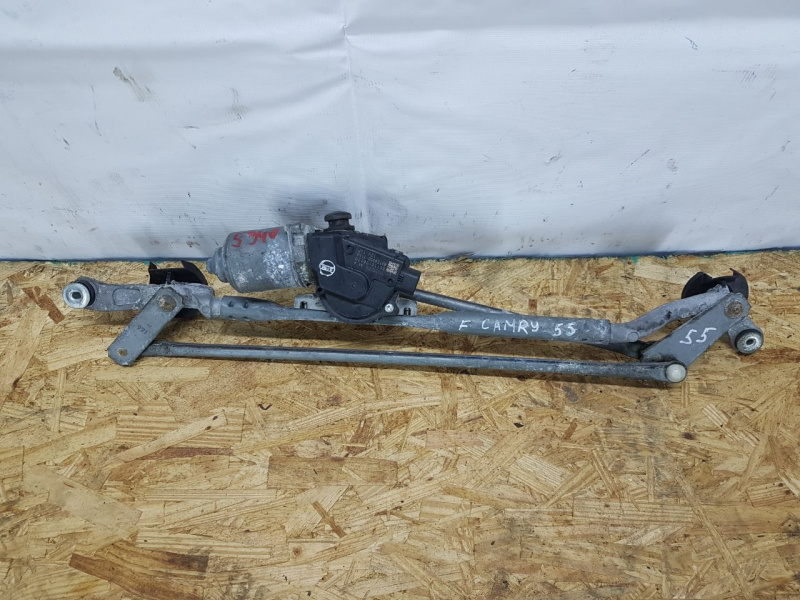 Трапеция дворников очистителя с мотором Toyota Camry V55 2AR-FE 2015-2017 8511006120