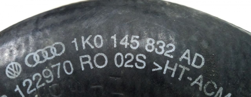 Патрубок интеркулера Volkswagen Passat B7 1.8 USA CPRA 2011-2015 1k0145832ad