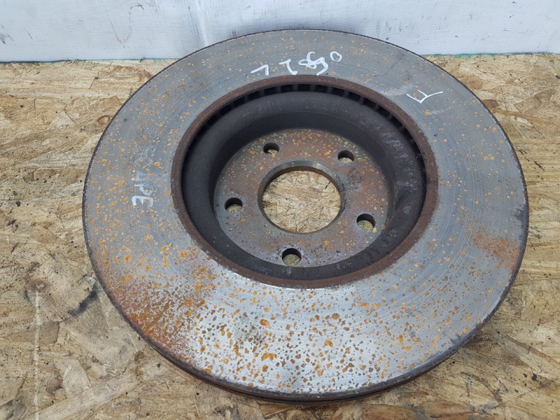 Диск тормозной передний правый Ford Escape MK3 2013-2019 CV6Z1125D CV6Z1125B G2MZ1V125BGA