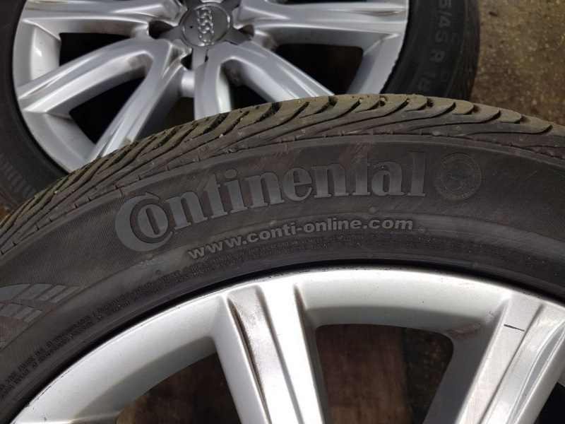 Комплект шин Continental ProContact 245/45 R18 100H Audi A6 C7 2011-2018