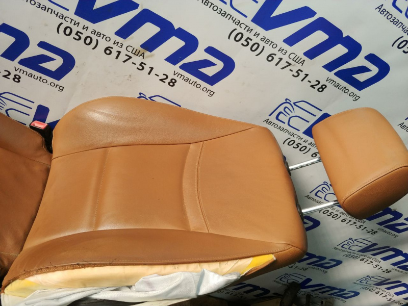 Комплект сидений кожаных ROTBRAUN с дефектами BMW 328XI E90 2005 52107257550 52107257547 52107257548 52207257090 52207257096