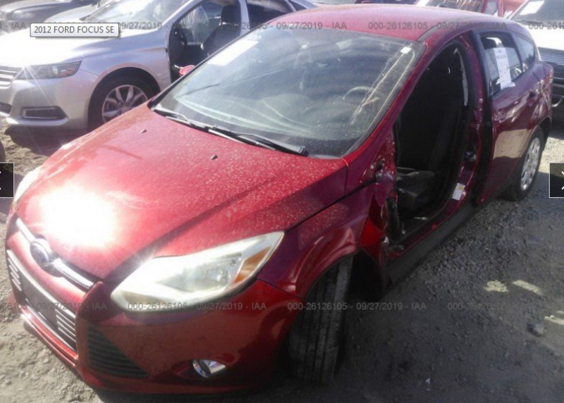 Спойлер задний 5d Ford Focus MK3 2011-2018 CP9Z5844210BA