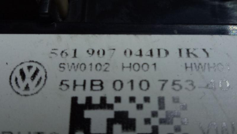 Блок управление климат-контролем Volkswagen Passat B7 2.5 1.8 USA 2011-2015 561907044IKY 561907044QIKY