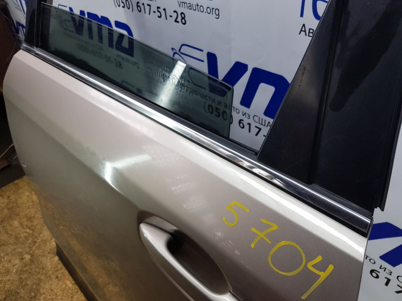 Молдинг дверь-стекло центральный задний левый хромированный SUBARU FORESTER SJ 2014-2018 62280SG030
