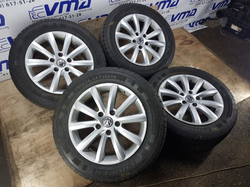 Комплект дисков Tacora R18*8J 5*130 ET53 Volkswagen Touareg 7P6601025B