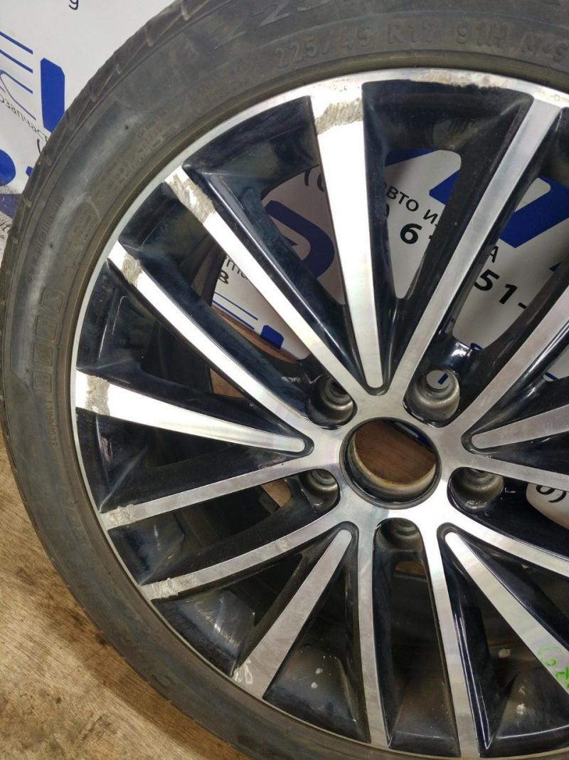 Диск колёсный R17 Queensland 7.0J*17 5*112 ET54 Volkswagen Jetta VI 2014 5C0601025AJ
